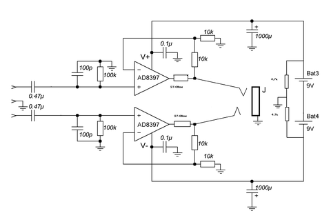 Ad8397 headphone amp sale