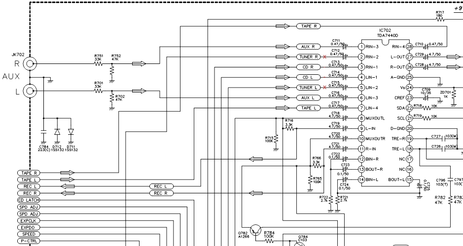 Tda5140a схема подключения